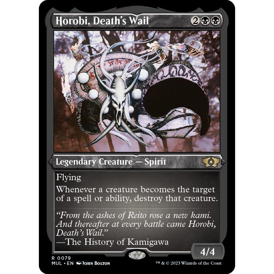 Image for Horobi, Death's Wail (Foil Etched) (79) (MUL) - Magic: The Gathering