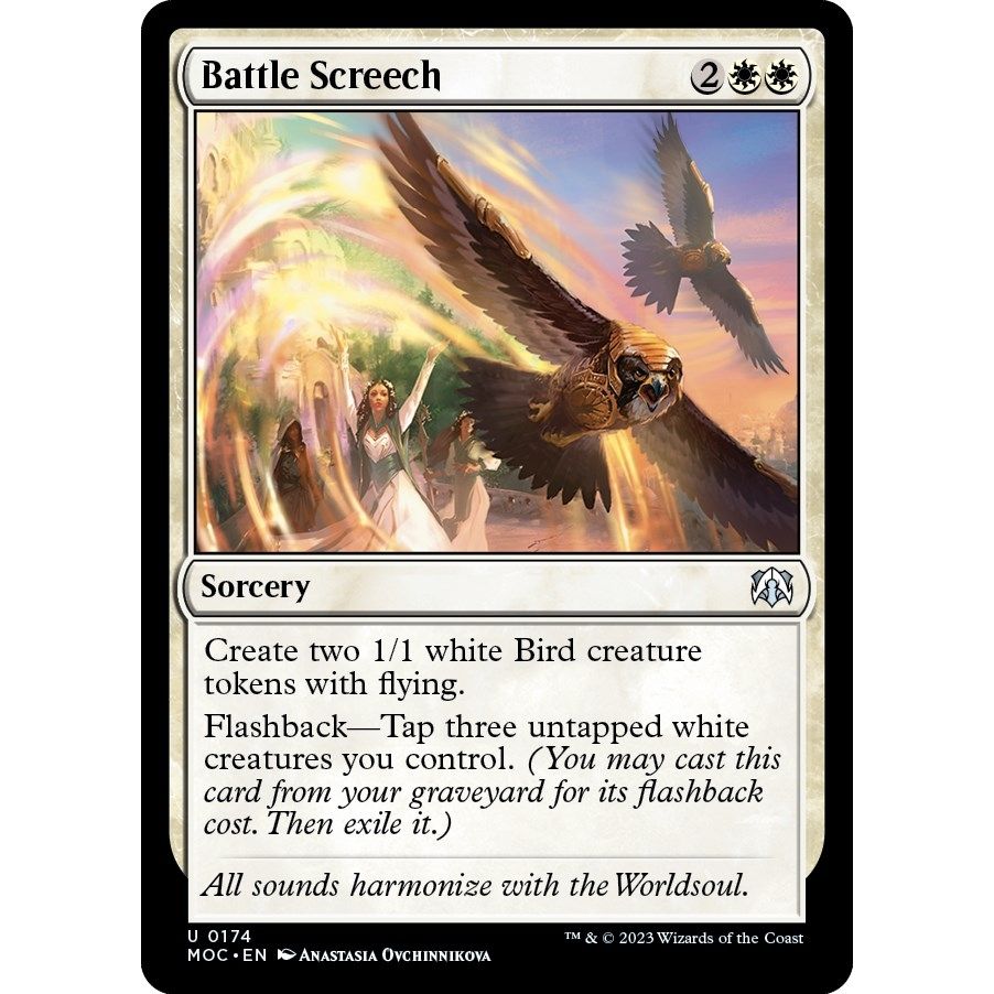 Image for Battle Screech (174) (MOC) - Magic: The Gathering