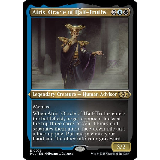 Image for Atris, Oracle of Half-Truths (Foil Etched) (99) (MUL) - Magic: The Gathering