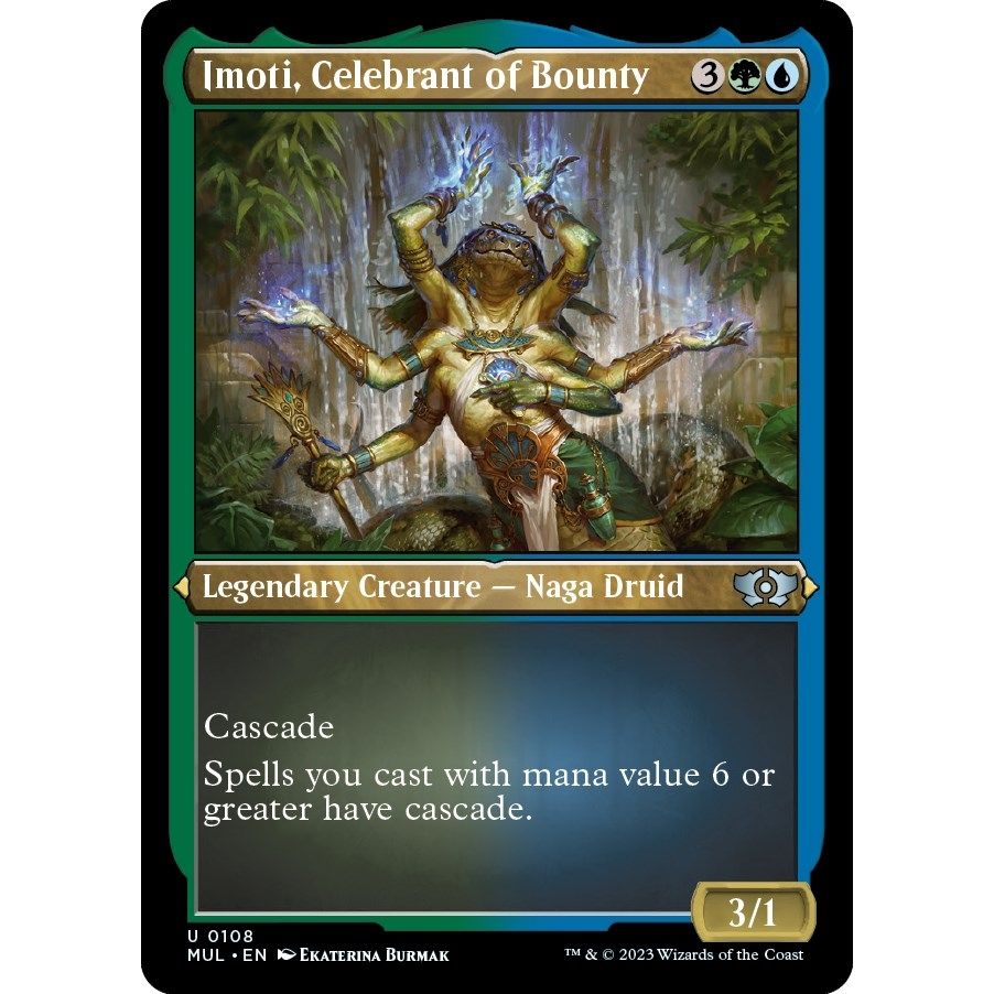 Image for Imoti, Celebrant of Bounty (Foil Etched) (108) (MUL) - Magic: The Gathering