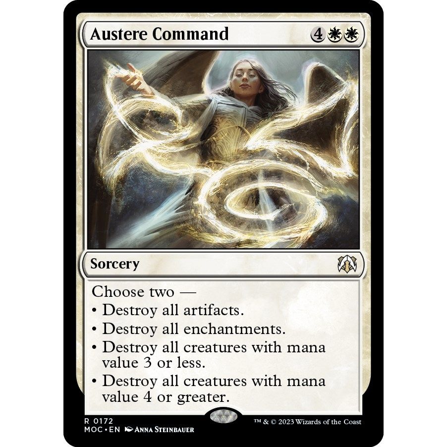 Image for Austere Command (172) (MOC) - Magic: The Gathering