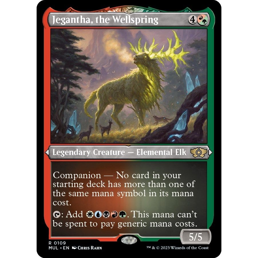 Image for Jegantha, the Wellspring (Foil Etched) (109) (MUL) - Magic: The Gathering