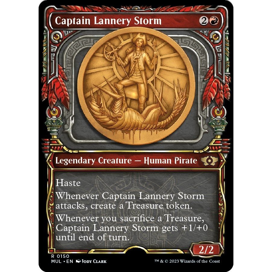 Image for Captain Lannery Storm (Halo Foil) (150) (MUL) - Magic: The Gathering