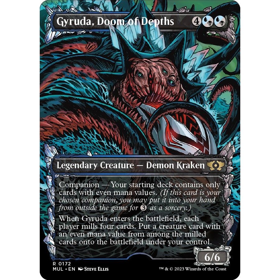 Image for Gyruda, Doom of Depths (Halo Foil) (172) (MUL) - Magic: The Gathering
