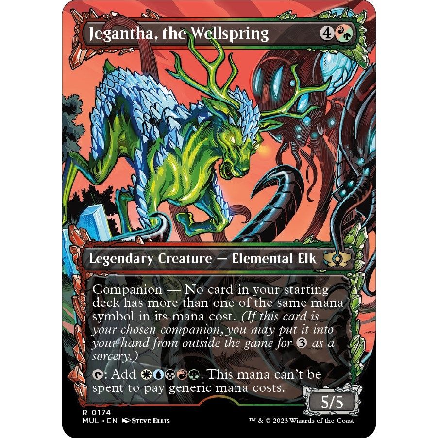 Image for Jegantha, the Wellspring (Halo Foil) (174) (MUL) - Magic: The Gathering