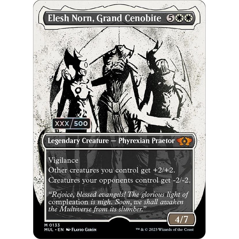 Image for Elesh Norn, Grand Cenobite (Serial Numbered) (133) (MUL) - Magic: The Gathering