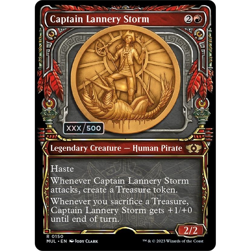 Image for Captain Lannery Storm (Serial Numbered) (150) (MUL) - Magic: The Gathering