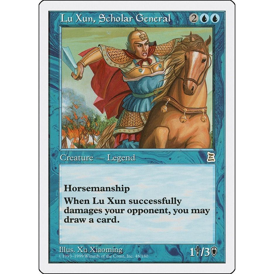 Image for Lu Xun, Scholar General (48) (PTK) - Magic: The Gathering