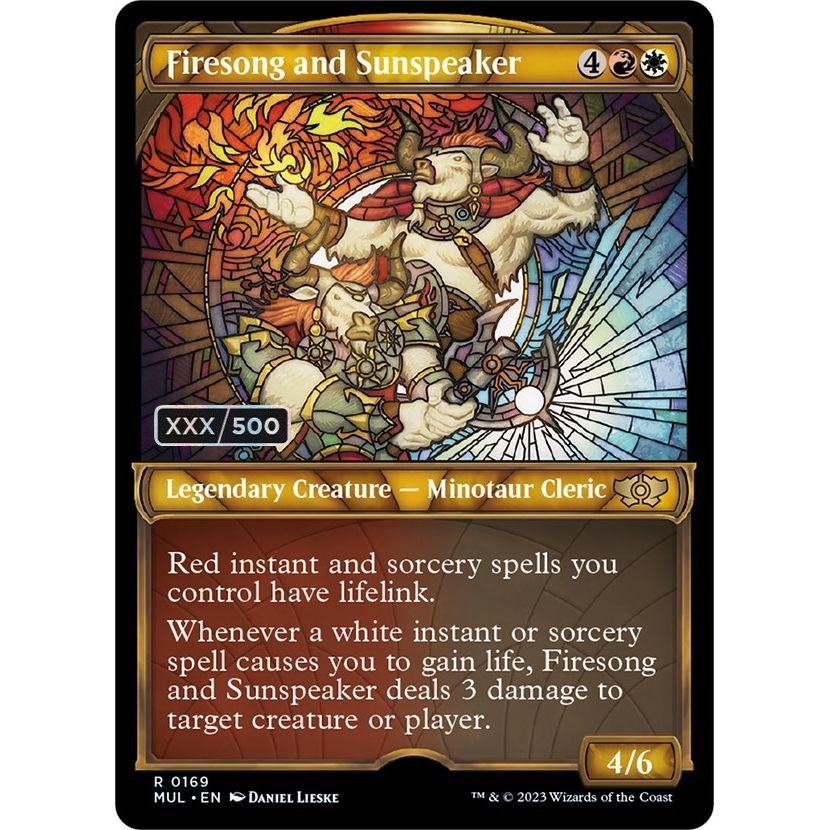 Image for Firesong and Sunspeaker (Serial Numbered) (169) (MUL) - Magic: The Gathering