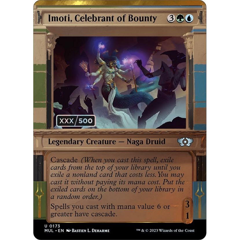 Image for Imoti, Celebrant of Bounty (Serial Numbered) (173) (MUL) - Magic: The Gathering