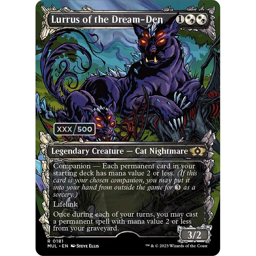 Image for Lurrus of the Dream-Den (Serial Numbered) (181) (MUL) - Magic: The Gathering