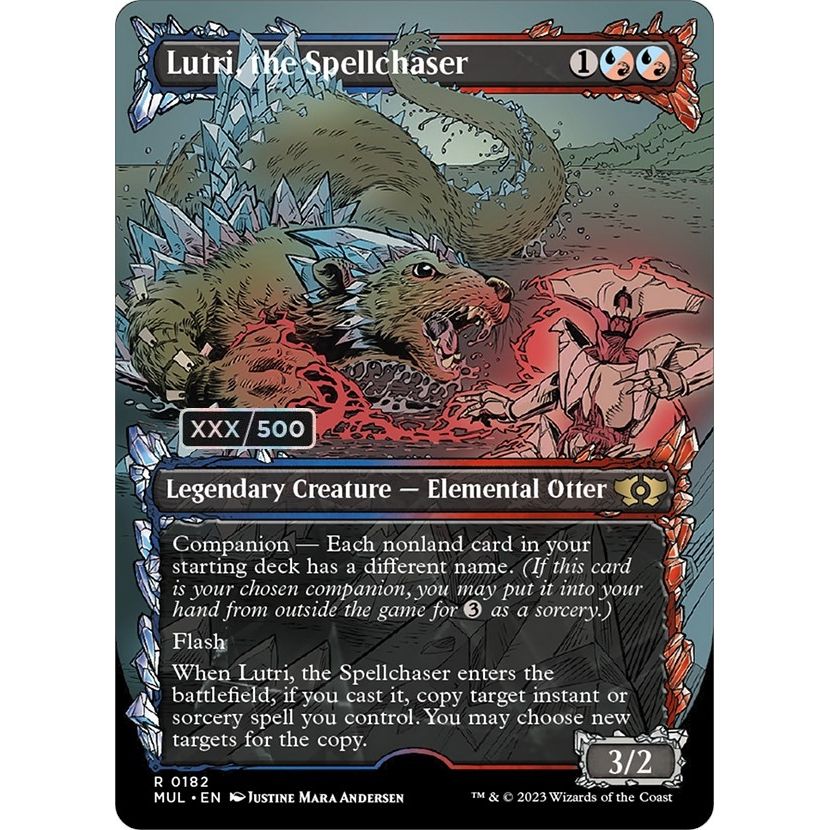 Image for Lutri, the Spellchaser (Serial Numbered) (182) (MUL) - Magic: The Gathering