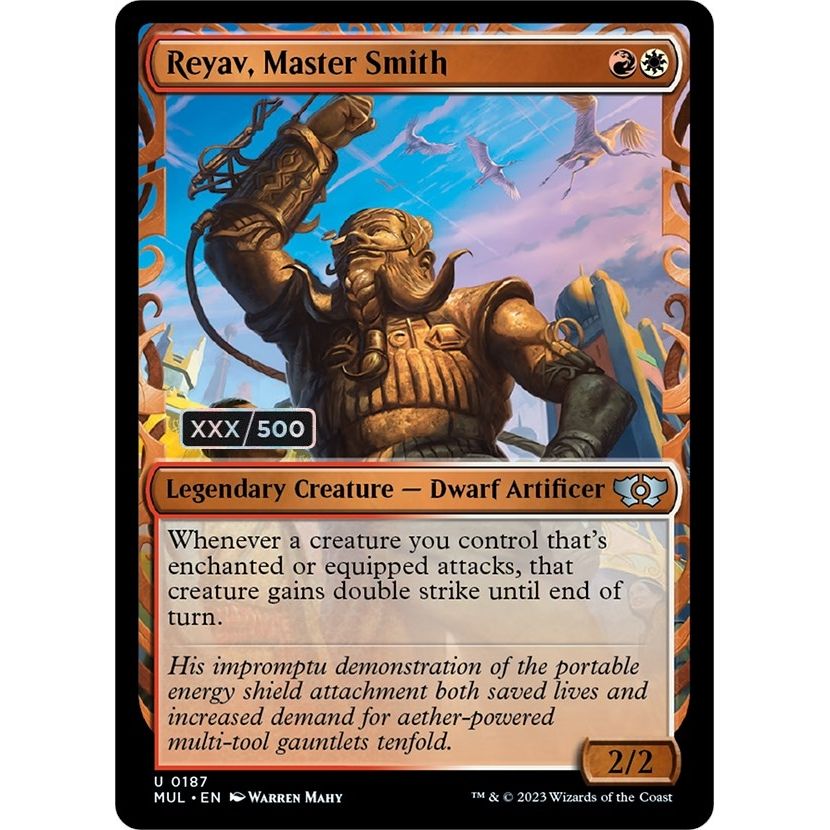 Image for Reyav, Master Smith (Serial Numbered) (187) (MUL) - Magic: The Gathering
