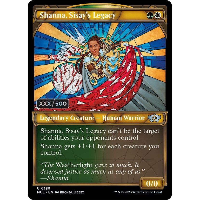 Image for Shanna, Sisay's Legacy (Serial Numbered) (189) (MUL) - Magic: The Gathering