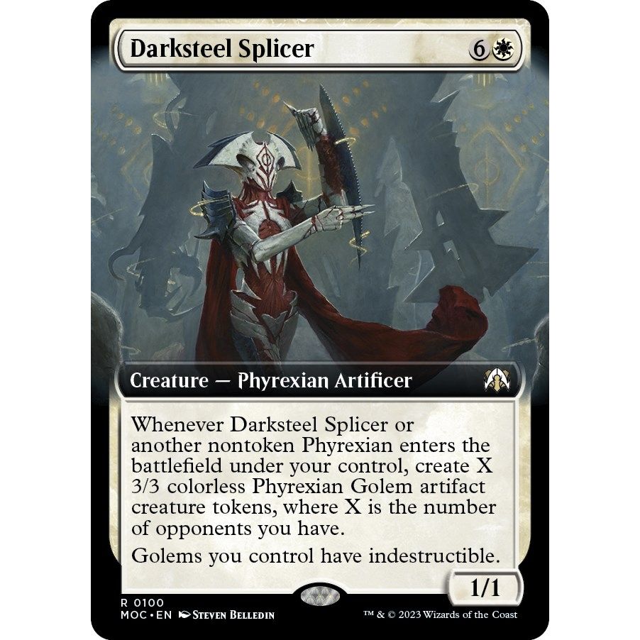 Image for Darksteel Splicer (Extended Art) (100) (MOC) - Magic: The Gathering