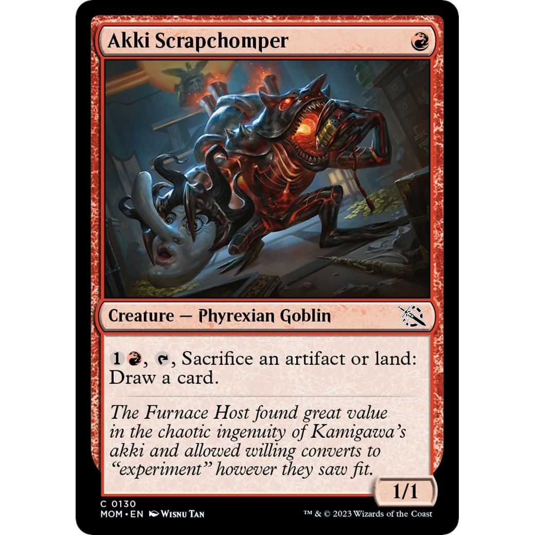 Image for Akki Scrapchomper (130) (MOM) - Magic: The Gathering