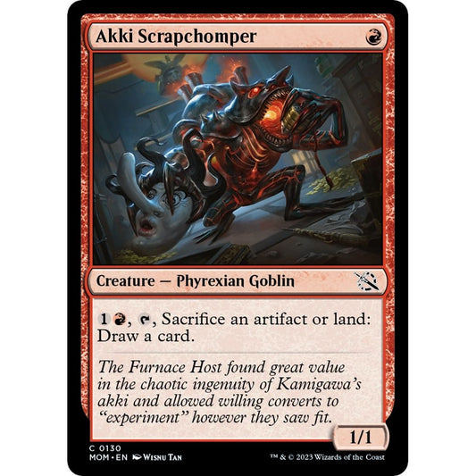 Image for Akki Scrapchomper (130) (MOM) - Magic: The Gathering