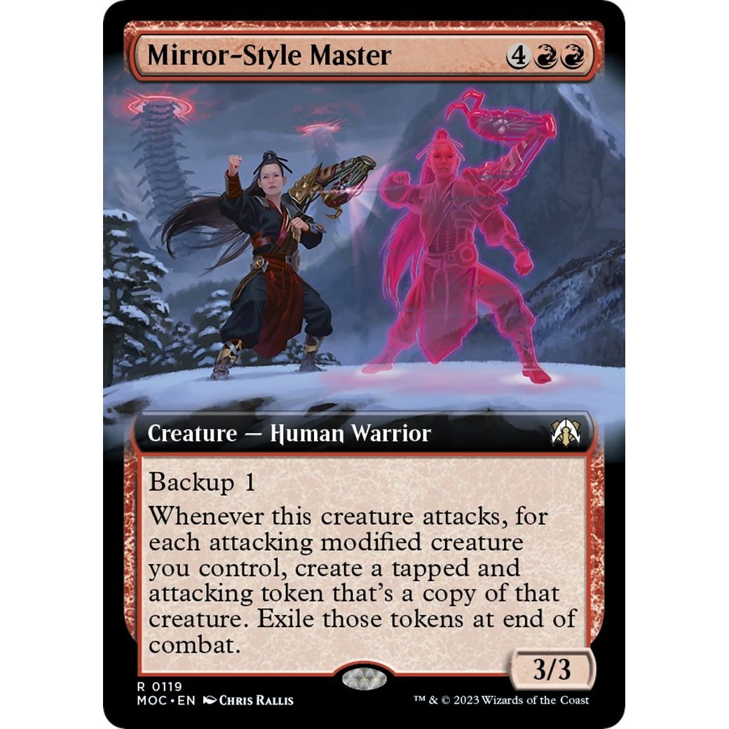 Image for Mirror-Style Master (Extended Art) (119) (MOC) - Magic: The Gathering