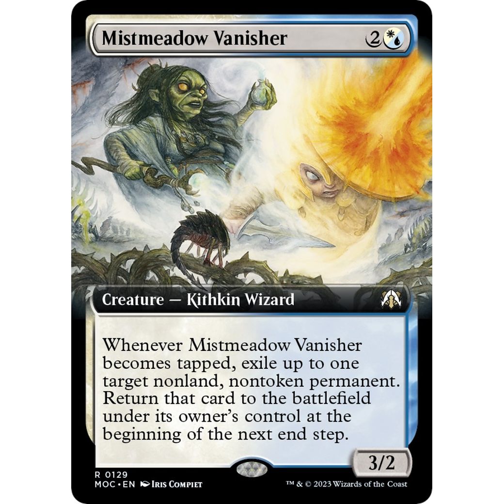 Image for Mistmeadow Vanisher (Extended Art) (129) (MOC) - Magic: The Gathering