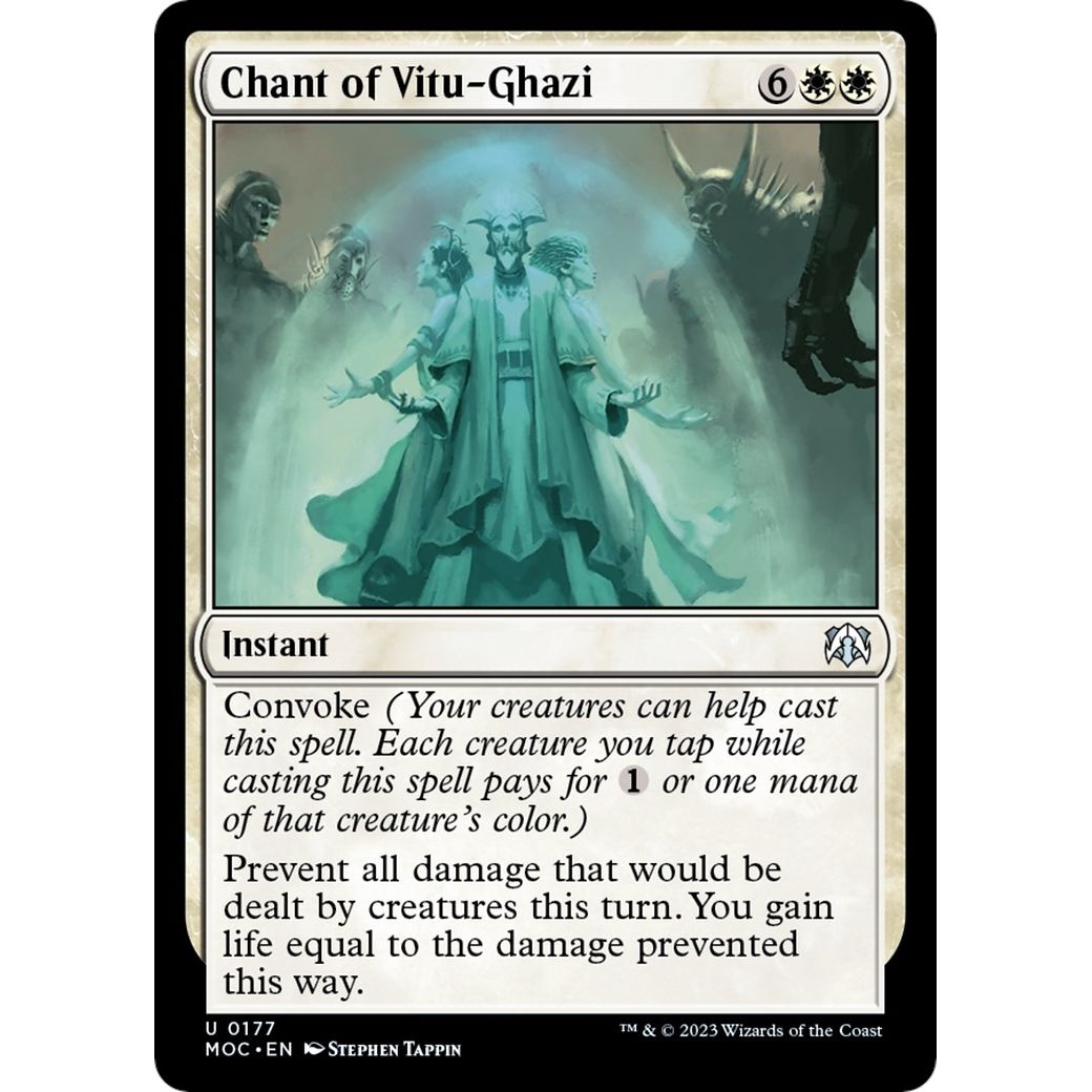 Image for Chant of Vitu-Ghazi (177) (MOC) - Magic: The Gathering