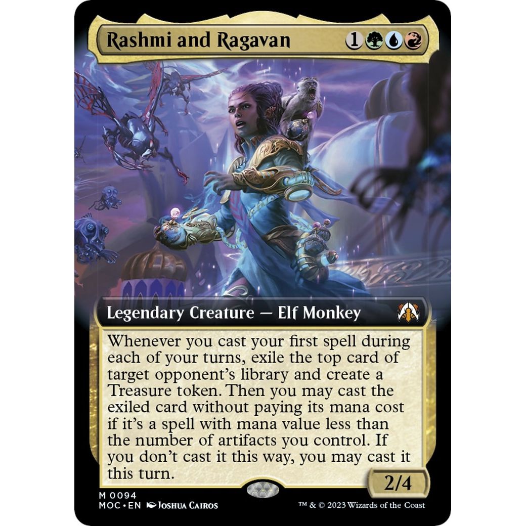 Image for Rashmi and Ragavan (Extended Art) (94) (MOC) - Magic: The Gathering