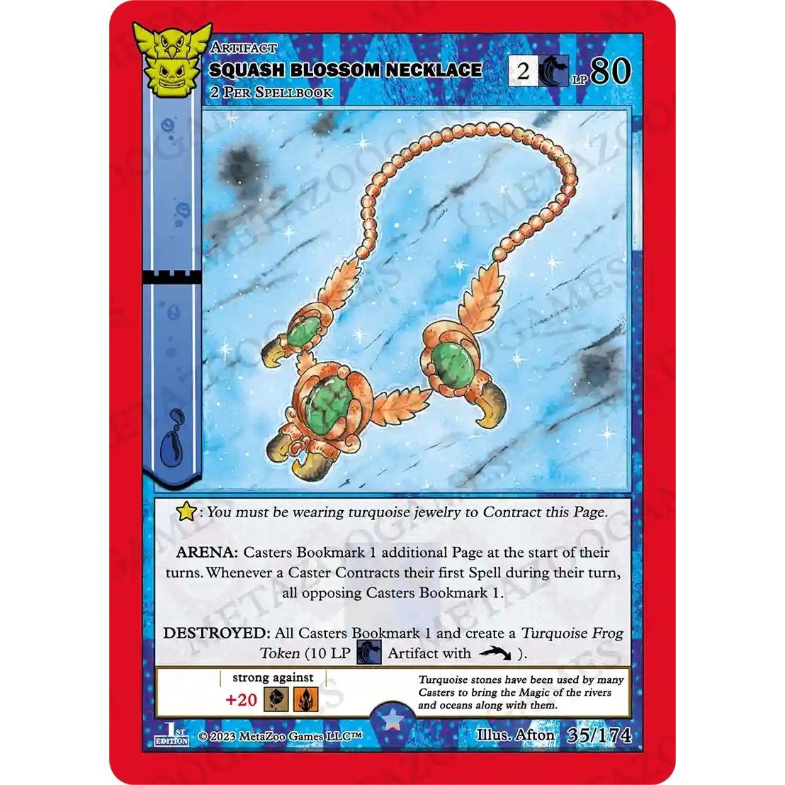 Image for Squash Blossom Necklace (35/174) (NATFE) - MetaZoo