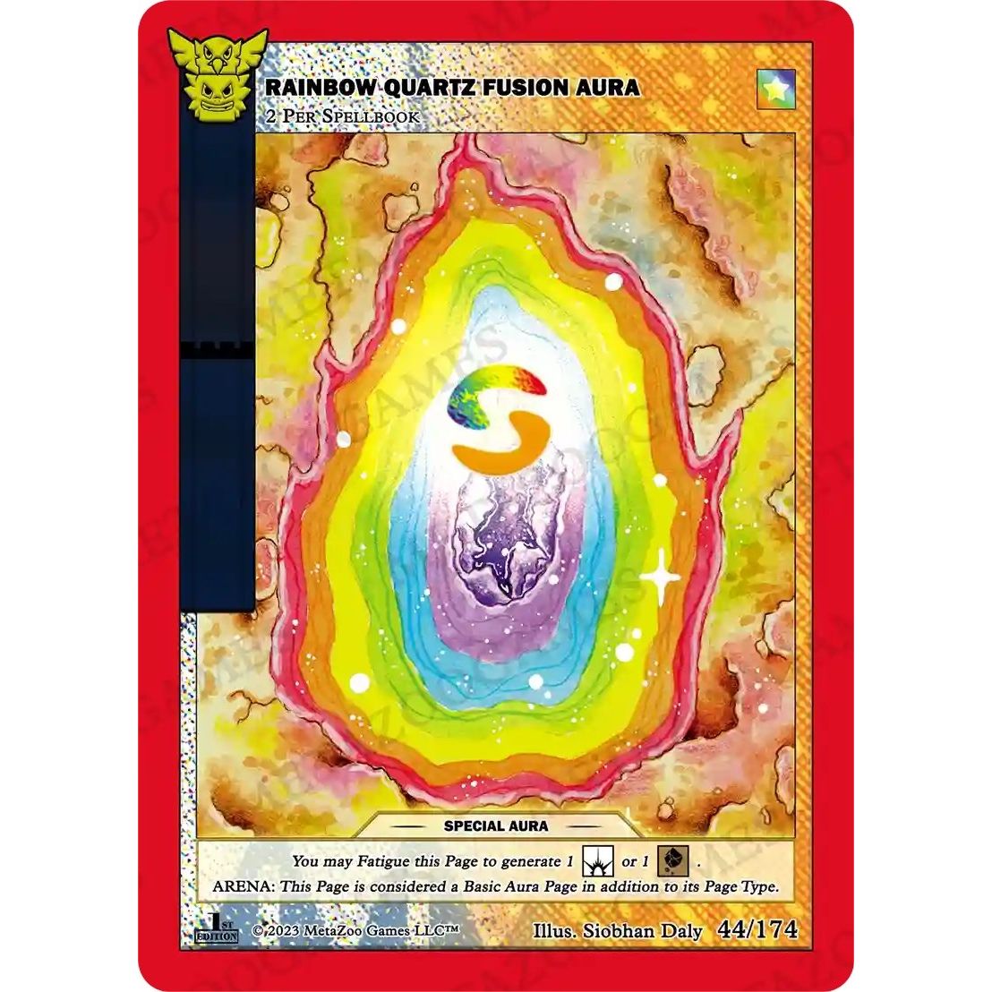 Image for Rainbow Quartz Fusion Aura (44/174) (NATFE) - MetaZoo