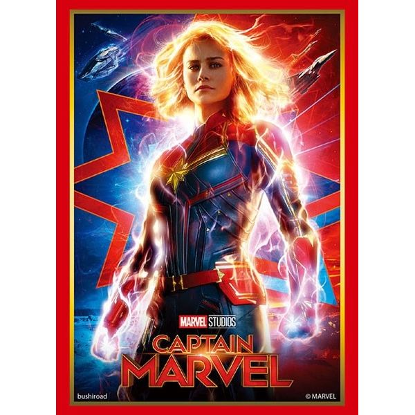 Image for Bushiroad Sleeve Collection HG Vol.3530: MARVEL - Captain Marvel (75-Pack) - Card Sleeves