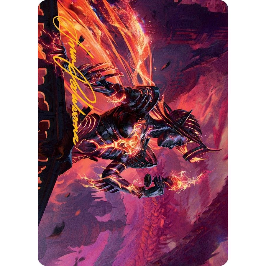 Image for Ayara, Furnace Queen Art Card (Gold-Stamped Signature) (21) (ASMOM) - Magic: The Gathering