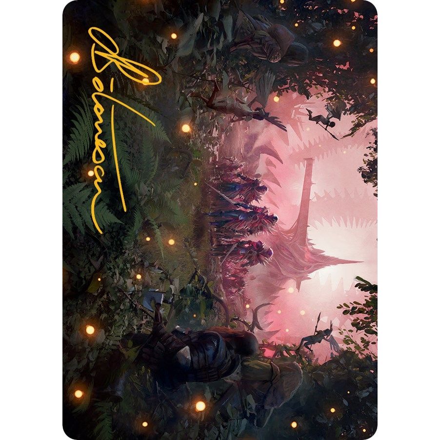 Image for Invasion of Eldraine Art Card (Gold-Stamped Signature) (24) (ASMOM) - Magic: The Gathering