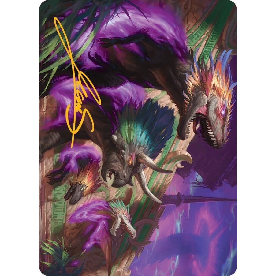 Image for Burning Sun's Fury Art Card (Gold-Stamped Signature) (29) (ASMOM) - Magic: The Gathering