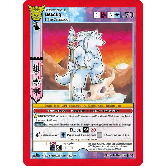 Image for Amaguq (5/174) (NATFE) - MetaZoo