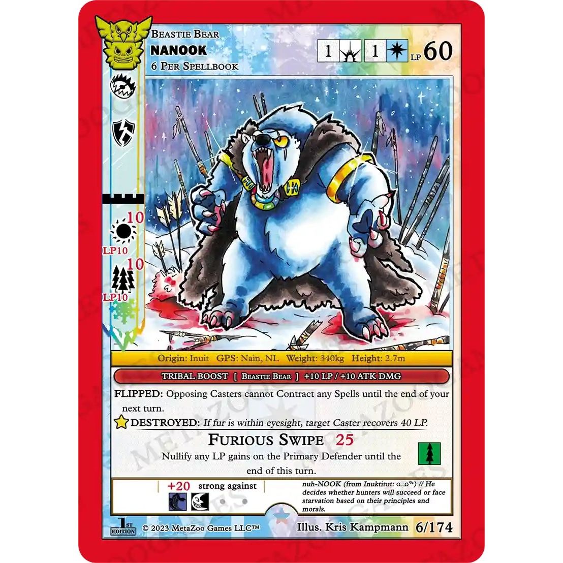 Image for Nanook (6/174) (NATFE) - MetaZoo