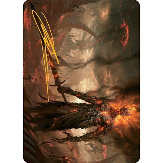 Image for Ashen Reaper Art Card (Gold-Stamped Signature) (46) (ASMOM) - Magic: The Gathering