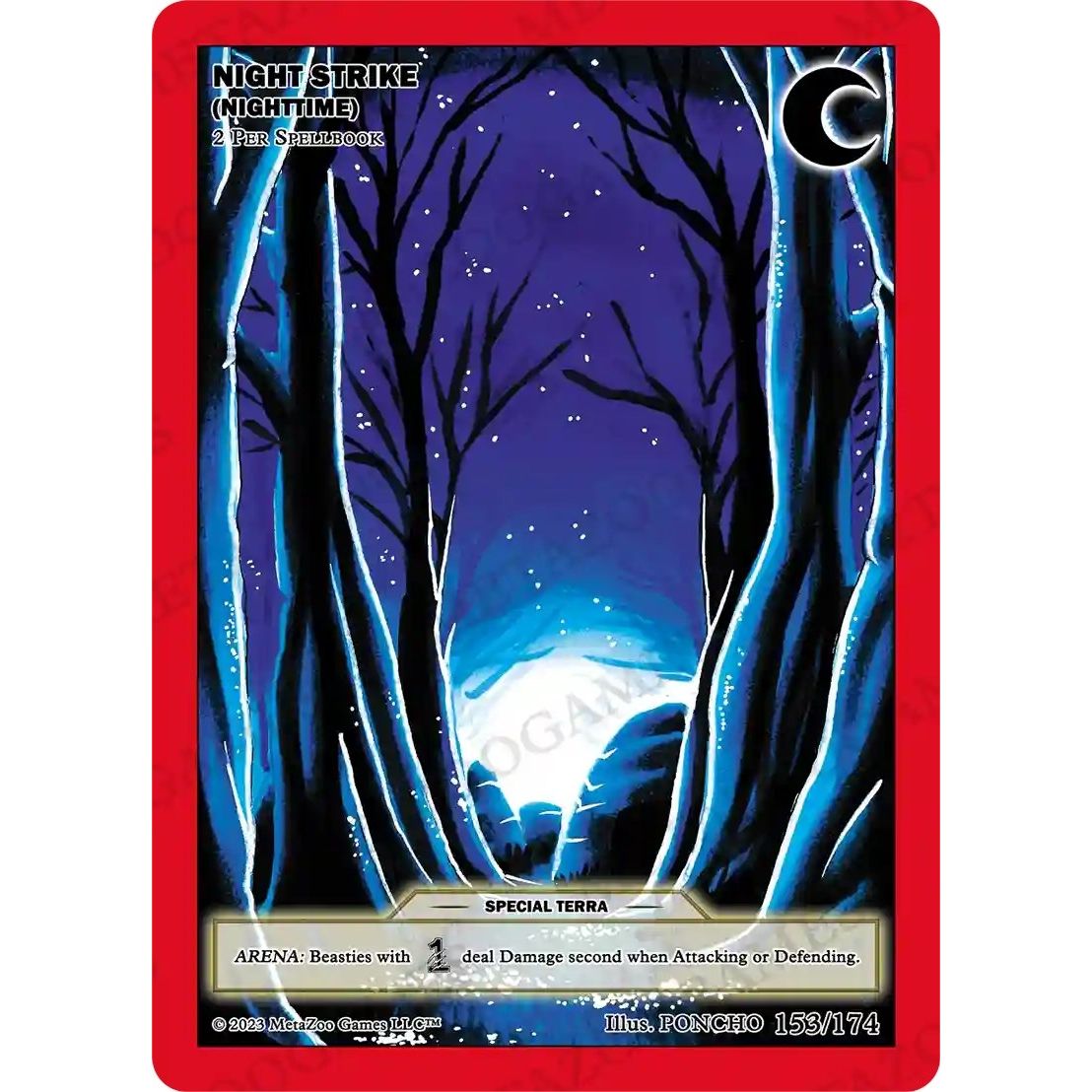 Image for Night Strike (Nighttime) (153/174) (NATFE) - MetaZoo