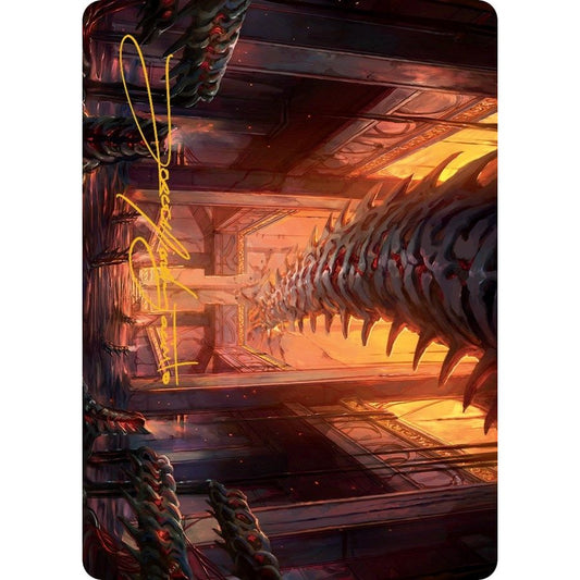 Image for Bloodfell Caves Art Card (Gold-Stamped Signature) (55) (ASMOM) - Magic: The Gathering