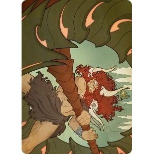 Image for Borborygmos and Fblthp Art Card (57/81) (57) (ASMOM) - Magic: The Gathering