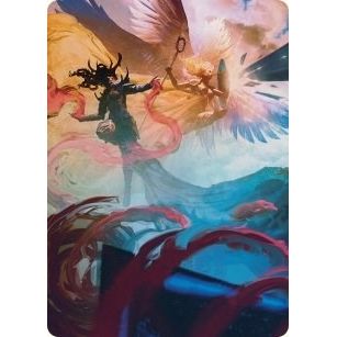 Image for Drana and Linvala Art Card (58) (ASMOM) - Magic: The Gathering