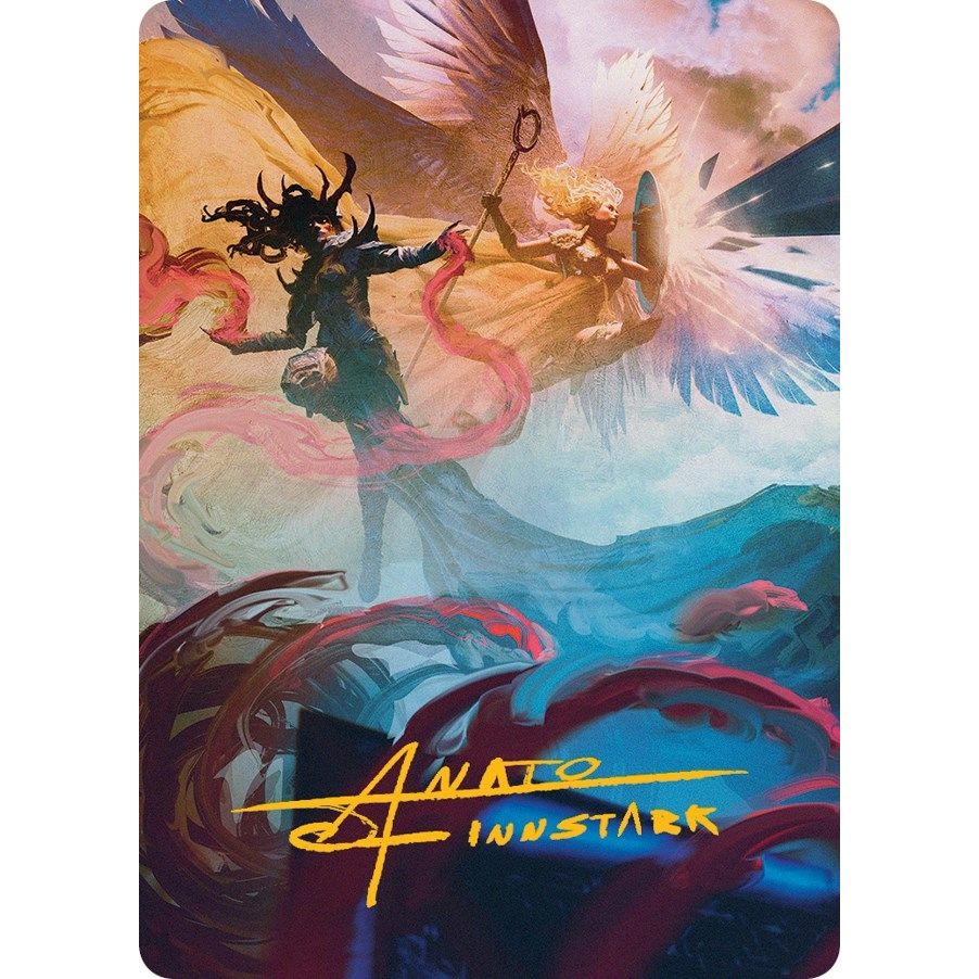 Image for Drana and Linvala Art Card (Gold-Stamped Signature) (58) (ASMOM) - Magic: The Gathering