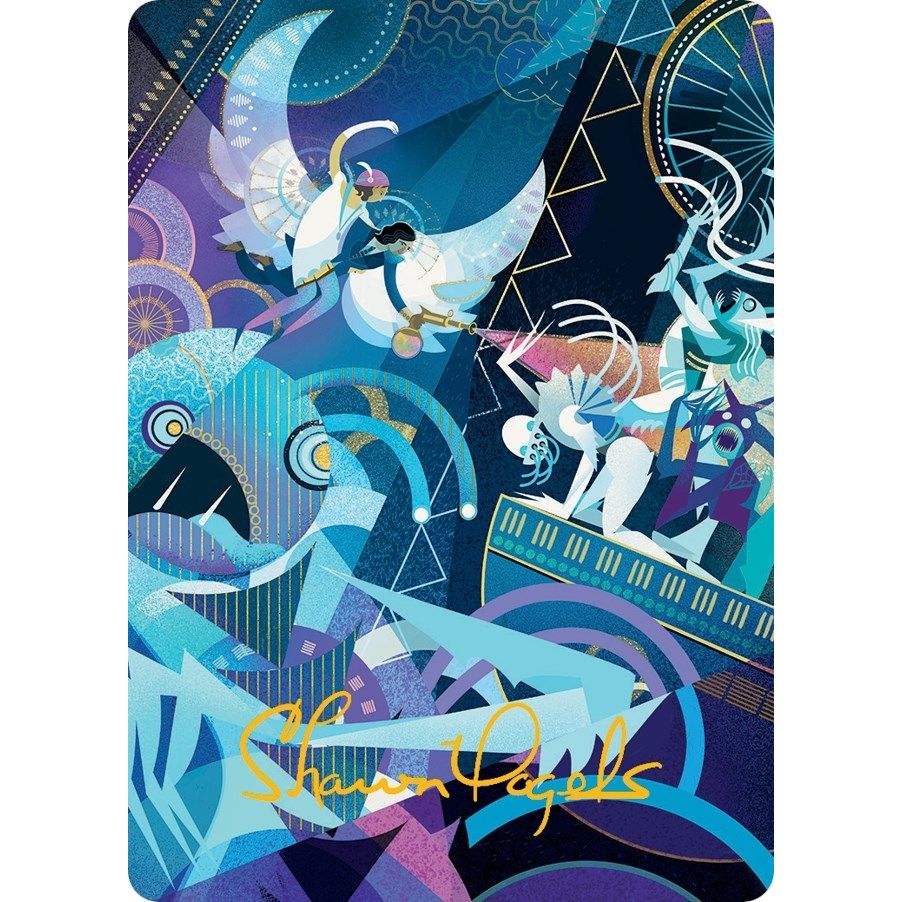 Image for Errant and Giada Art Card (Gold-Stamped Signature) (59) (ASMOM) - Magic: The Gathering