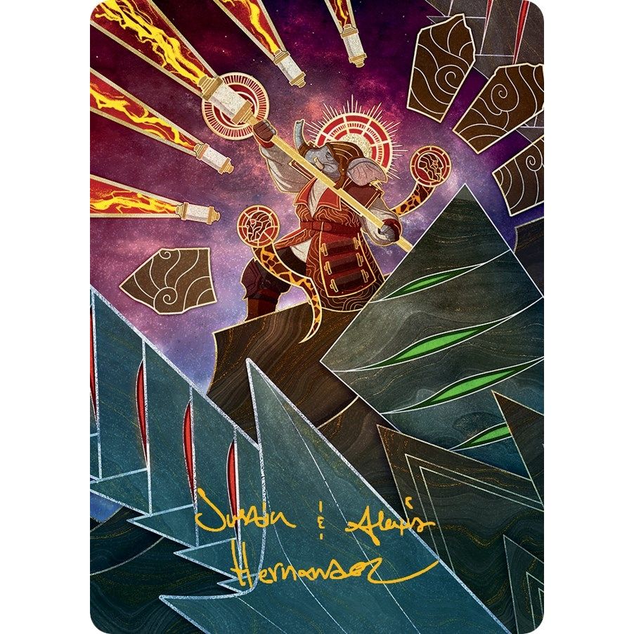 Image for Quintorius, Loremaster Art Card (63/81) (Gold-Stamped Signature) (63) (ASMOM) - Magic: The Gathering