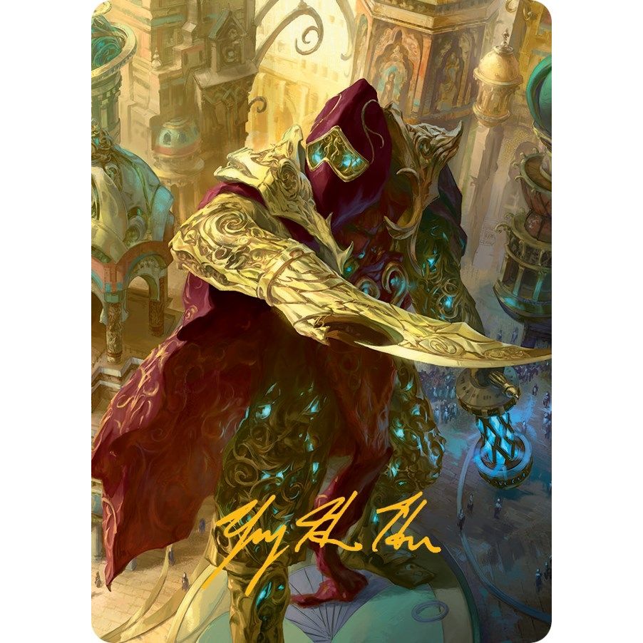 Image for Baral, Chief of Compliance Art Card (Gold-Stamped Signature) (68) (ASMOM) - Magic: The Gathering