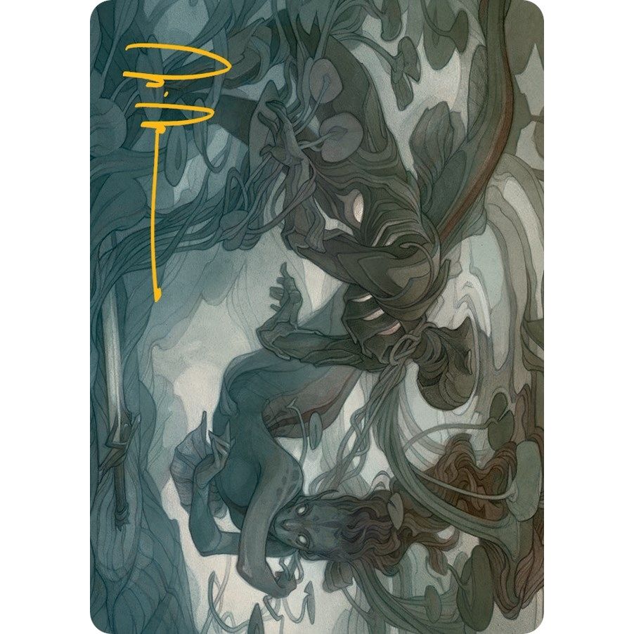 Image for Emry, Lurker of the Loch Art Card (Gold-Stamped Signature) (69) (ASMOM) - Magic: The Gathering