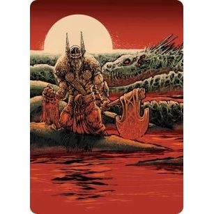 Image for Fynn, the Fangbearer Art Card (76) (ASMOM) - Magic: The Gathering