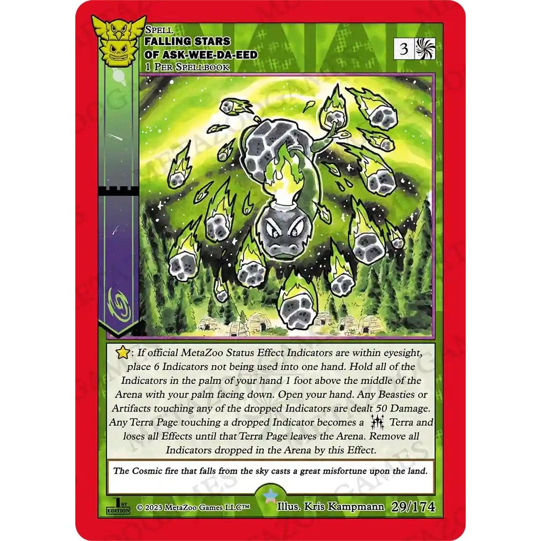 Image for Falling Stars of Ask-wee-da-eed (29/174) (NATFE) - MetaZoo
