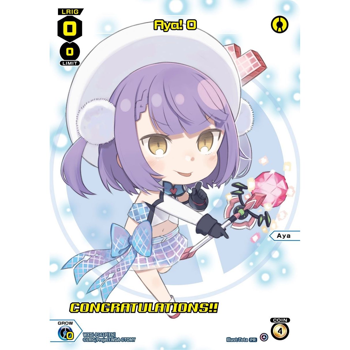 Image for Aya! 0 (March 2023) (Winner) (WXDi-P161P[EN]) (WXDi-P) - WIXOSS