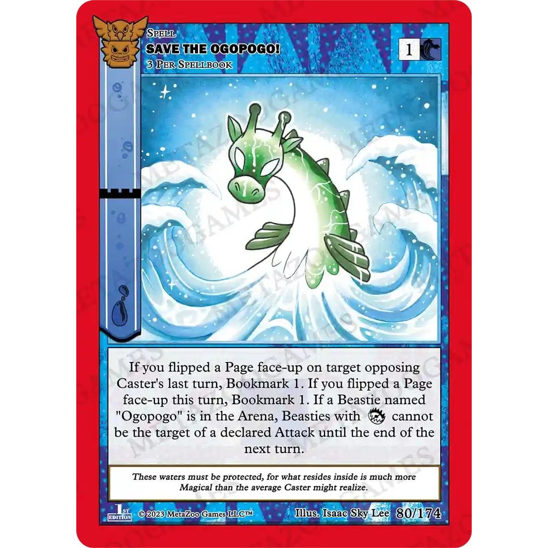 Image for Save the Ogopogo! (80/174) (NATFE) - MetaZoo