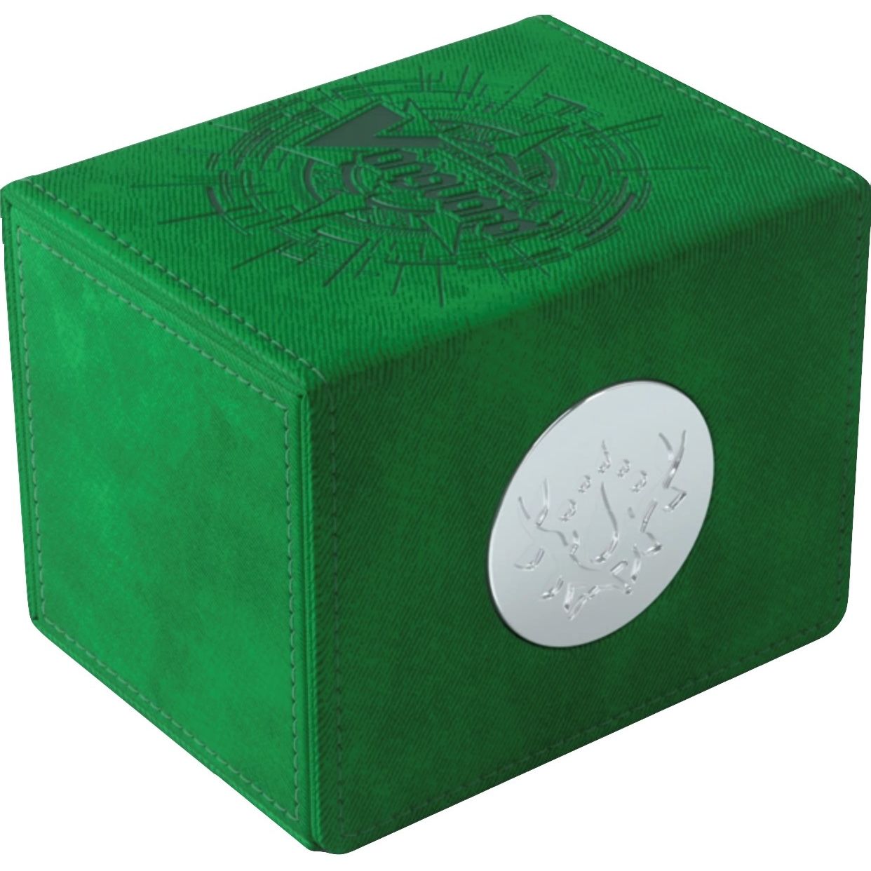 Image for Gamegenic Cardfight!! Vanguard Nation's Vault Premium Deck Box — Stoicheia Green - Deck Boxes