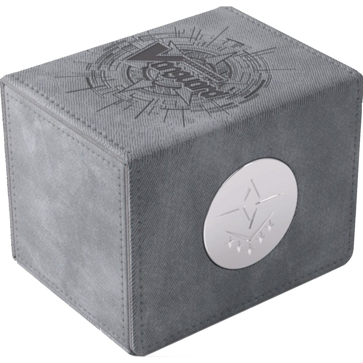 Image for Gamegenic Cardfight!! Vanguard Nation's Vault Premium Deck Box — Brandt Gate Gray - Deck Boxes