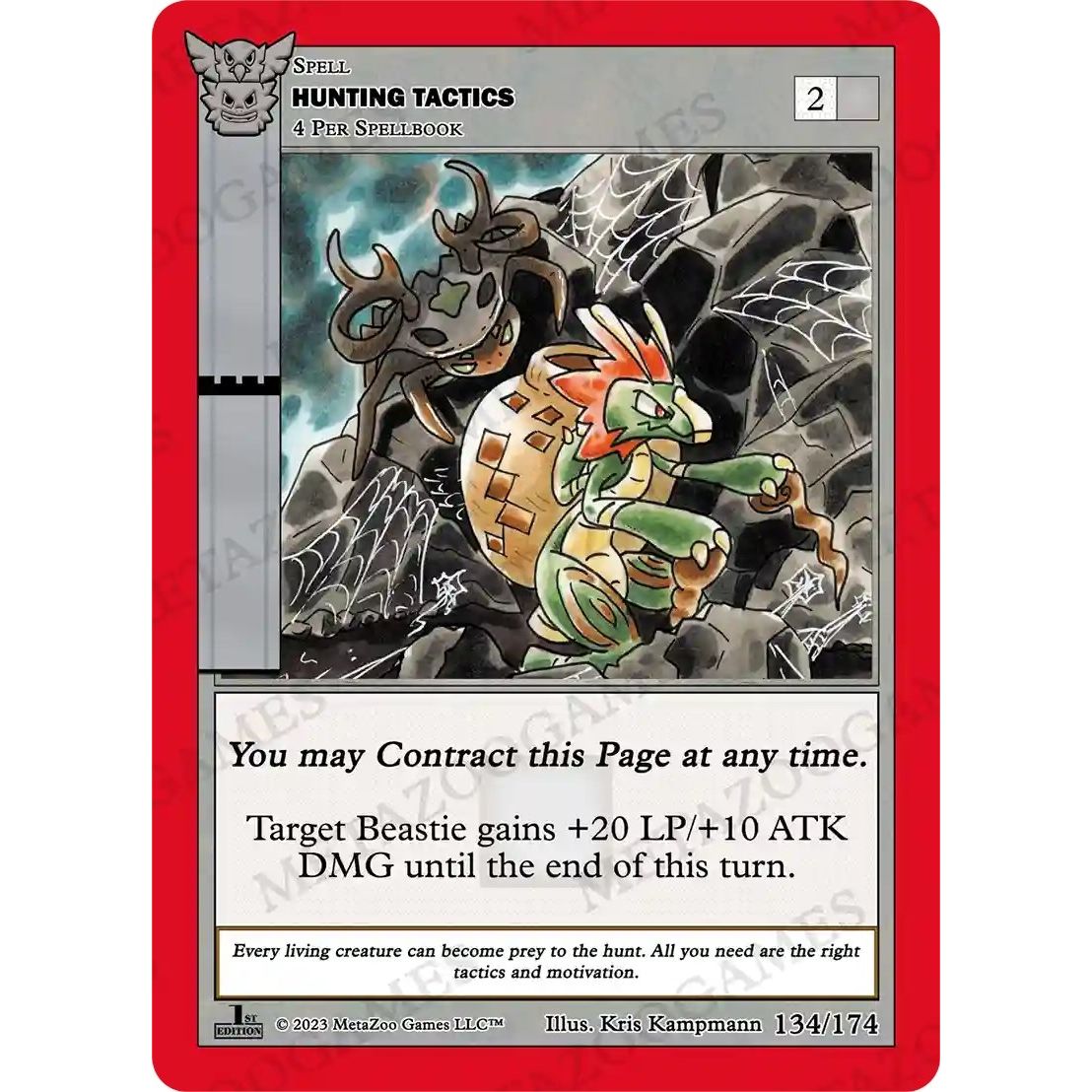 Image for Hunting Tactics (134/174) (NATFE) - MetaZoo